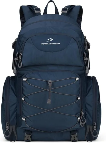 Vista 11 de Maelstrom Senderismo, Negro, Grande Rain Cover,Hydration-Ready, Tripod Straps, Load Compression, Survival Whistle, Perfect For Men