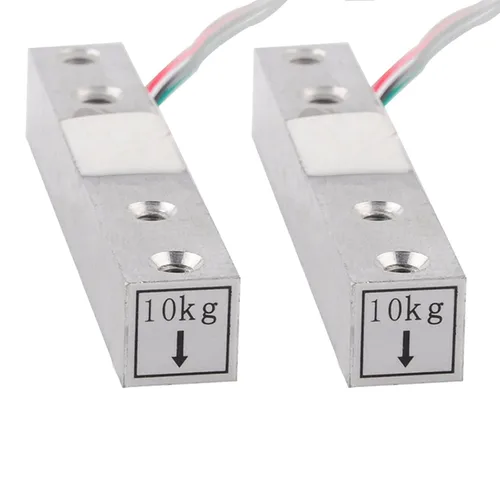 Vista 7 de 2 piezas de sensor de peso de celda de carga digital 1kg 5kg 10kg 20kg de alta precisión, celdas de carga miniatura para Arduino, electrónica DIY