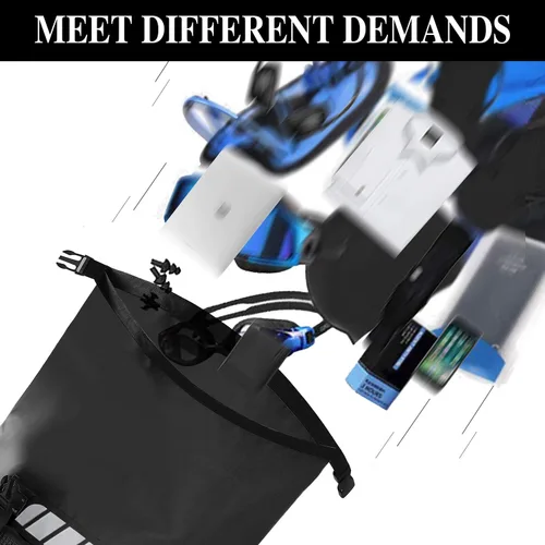 Vista 4 de Mochila impermeable Idrybag para hombres 25L/45L, bolsas secas para kayak, mochila seca para camping y senderismo