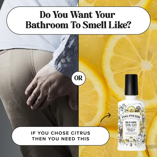 Vista 8 de Poo-Pourri Before-You-Go - Aerosol para inodoro, cítricos originales