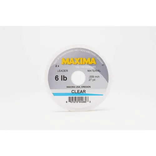 Vista 2 de Maxima Fishing Line Leader Wheel, transparente, 1 libra, 27 yardas