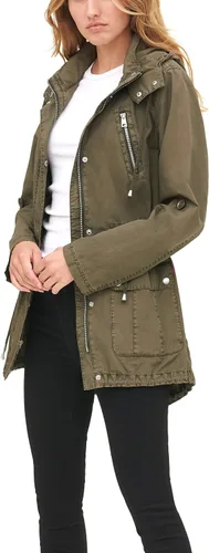 Vista 8 de Levis Chaqueta Anorak de algodón con capucha para mujer talla estándar y grande