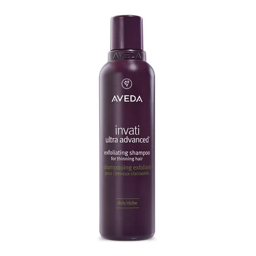 Vista 17 de Aveda Invati Ultra Advanced Exfoliating Shampoo Light & Rich Step 1 of 4 Reduces Hair Loss by 77% for Medium to Thick Thinning Hair Types