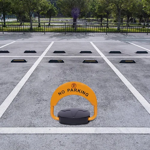 Vista 2 de ECHBH Poste de estacionamiento de seguridad poste de estacionamiento controlado automático poste de estacionamiento, barrera plegable