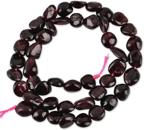 Vista 30 de HAAMIIQII - Cuentas sueltas de cristal de amatista púrpura natural de 5-8 mm, pequeñas, irregulares, en forma libre, pulidas, para hacer joyas, 38