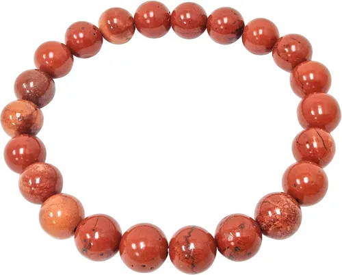 Vista 381 de Gem Avenue Handmade Round Bead Stretch Bracelet Unisex Natural Stone Beaded Jewelry for Men & Women, Elastic Wristband for Daily Wear