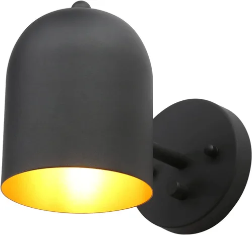 Vista 6 de Pathson Juego de 2 Apliques de Pared con Cableado Directo con Interruptor Regulador, Lámpara de Pared Negra Mate con Ángulo de Luz Ajustable