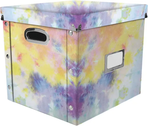 Vista 18 de Snap-N-Store Caja de almacenamiento de discos de vinilo - 12" - 1 paquete - Caja que contiene hasta 75 álbumes de vinilo - Púrpura