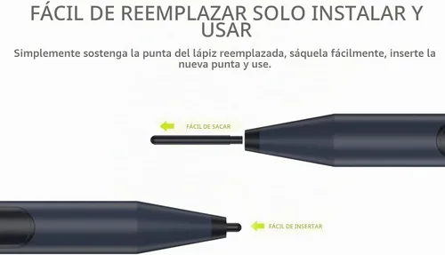 Vista 7 de Lápiz óptico para ASUS pantalla táctil 300Day Battery 1024 Pressure Palm Rejection Active Digital Pen for ASUS negro oscuro