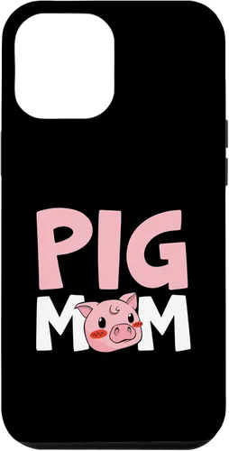 Vista 6 de Funda para iPhone 14 Pig Mom Pig Whisperer Piggy Pig Lover Día de la Madre