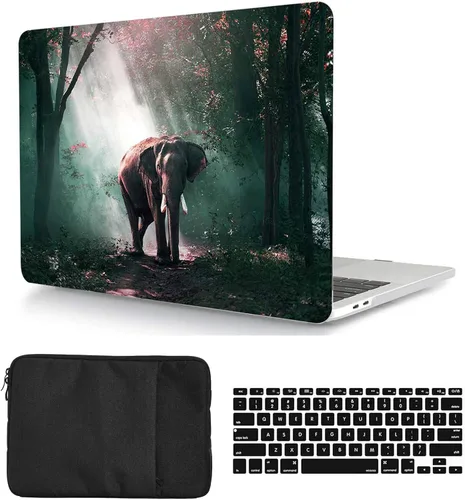 Vista 12 de Funda rígida para laptop compatible con MacBook Air de 11 pulgadas 2015 2014 2013 2012 2011 2010 modelo de lanzamiento A1370 A1465, impresión a