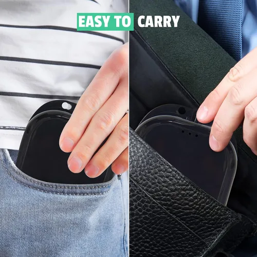 Vista 5 de Estuche retenedor – Paquete de 2 – Funda protectora bucal inodoro – Funda protectora ventilada, duradera e higiénica para llevar y proteger aparatos