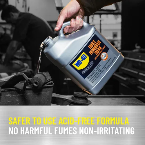 Vista 6 de WD-40 Specialist Removedor de Óxido en Remojo, Un Galón productos químicos de tratamiento de óxido automotriz