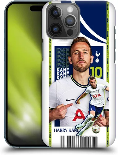 Vista 11 de Head Case Designs Officially Licensed Tottenham Hotspur F.C. Cristian Romero 2022/23 First Team Hard Back Case Compatible with Apple iPhone 14 Pro