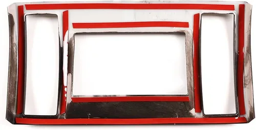 Vista 5 de YIWANG Para Land Rover Freelander 2 2013-2015 madera de roble grano coche interior navegación caja marco cubierta TRIM pegatinas Accesorios
