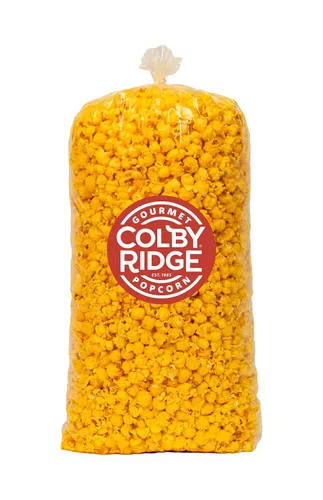 Vista 10 de Colby Ridge Palomitas de maíz gourmet artesanales sin gluten en tamaño grande para regalos y fiestas en paquete (5 galones, 80 tazas) (Azul bebé)