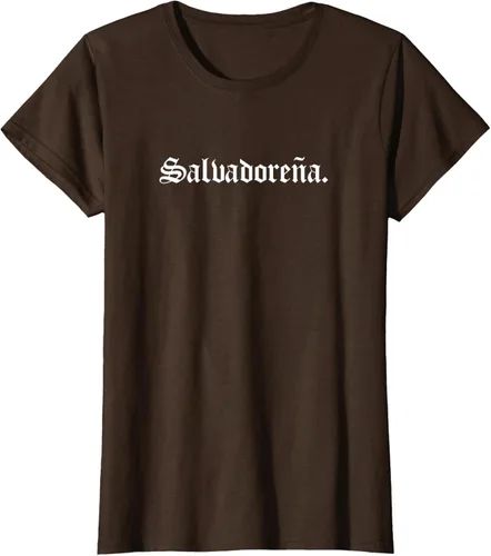 Vista 17 de Camiseta Salvadoreña Mujer, Negro