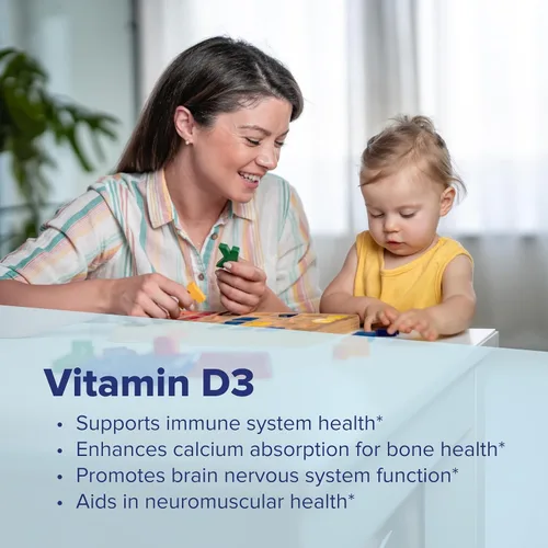 Vista 6 de Superior Source Suplementos nutricionales de fórmula infantil Baby D, 200 UI, 100