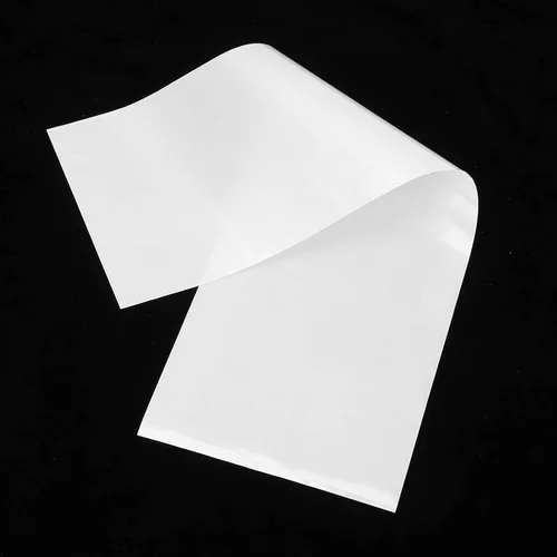 Vista 8 de 100 piezas de papel de tinte para el cabello, papel de aislamiento reutilizable profesional para colorear el cabello, papel de teñido para cepillo