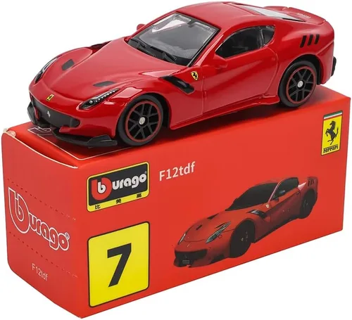 Vista 19 de Bburago Coche modelo de metal fundido a troquel a escala 1:64 de la serie Ferrari (430 Scuderia)