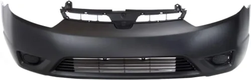 Vista 8 de Para Honda Civic Bumper Cover 2006 2007 2008 Delantero Imprimado Coupe HO1000237 04711SVAA90ZZ