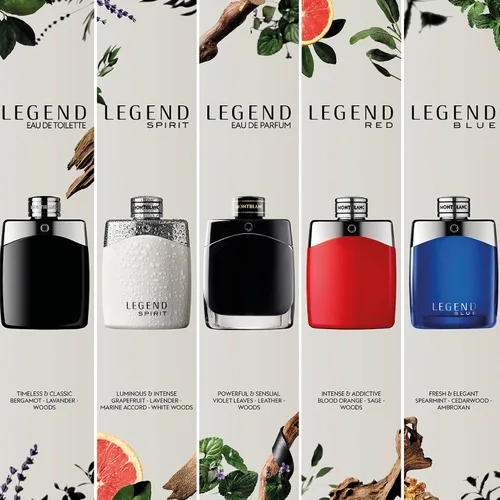 Vista 7 de MONTBLANC - Legend Eau de Parfum Jumbo Spray - Fragancia para hombre - Fougere Aromatic Woody - Con notas de bergamota, jazmín y musgo de roble