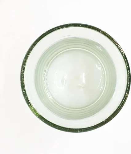 Vista 8 de Clear Blown - Juego de 6 vasos de 10 onzas, cristalería mexicana hecha a mano, vidrio reciclado, sin plomo ni toxinas (mezclador)