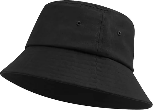 Vista 7 de Zylioo Sombrero de pescador de lino XXL para cabezas grandes, sombrero de Beige