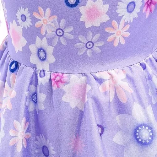 Vista 7 de Moda By Athena Isabela Madrigal Cosplay Costume for Little Girls Princess Dresses Halloween Party Dress Up Suit
