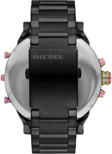 Vista 3 de Diesel Mr Daddy 2.0 Reloj multimovimiento de acero inoxidable, DZ7436, color negro, talla única, Movimiento de cuarzo