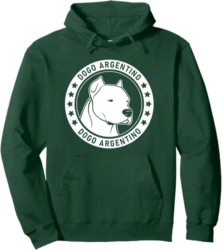 Vista 6 de Sudadera con capucha Dogo Argentino
