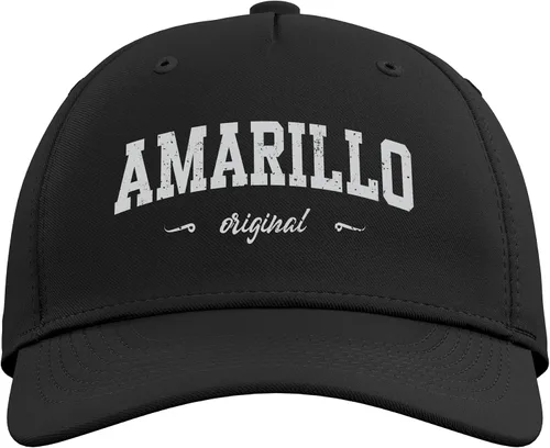 Vista 2 de Amarillo Texas Sport Souvenir Gorra de béisbol ajustable