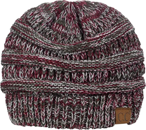 Vista 616 de C.C Trendy Warm Chunky Soft Stretch Cable Knit Beanie