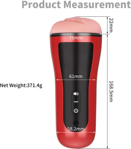 Vista 3 de Pussy Pocket,Male Self Masterburbatar Hands Free Life Size Silicone Blowjobob Machine for Man Mens Masterbuters Masturebor Adult Toy Realistic