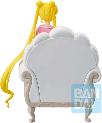 Vista 3 de Ichibansho Figure - Sailor Moon Cosmos The Movie - Usagi & Luna -Estilo Antiguo- Figura Coleccionable Bandai Spirits