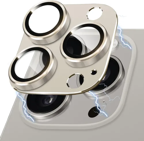 Vista 79 de Protector de Lente de Cámara para iPhone 14 / iPhone 14 Plus Película de Cubierta de Cámara de Metal, Vidrio Templado 9H, Antiarañazos, Compatible