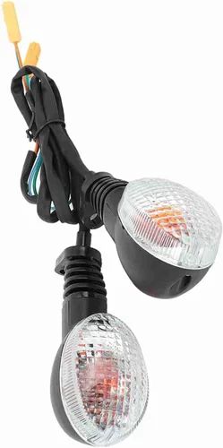 Vista 7 de Señales de giro LED para motocicleta, indicadores de giro LED de 2 piezas compatibles con 250 250R