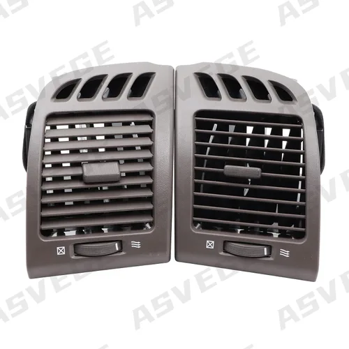 Vista 7 de Salida de ventilación Panel de salpicadero para Toyota Camry 2003-2006 Beige Marrón Cubierta de salida del aire acondicionado del aire