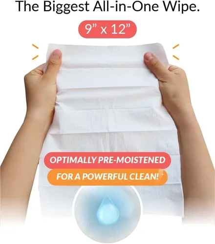 Vista 4 de iCloth Toallita XL – 9 x 12 pulgadas, 70% alcohol isopropílico, sellado individualmente, sin rayas, sin pelusas, restaura la claridad óptica – TV