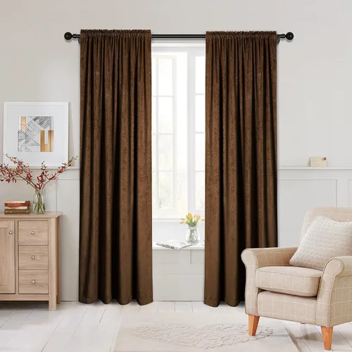 Vista 35 de Cortinas de doble cara de felpilla para cortina de cocina, cenefa para sala de estar