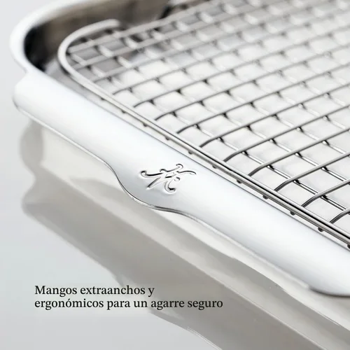Vista 12 de Hestan Provisions OvenBond - Juego de 7 piezas Gourmet Essentials de acero inoxidable de tres capas