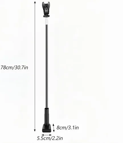 Vista 2 de Joyzan Soporte para secador de pelo para perros, mesa de aseo para mascotas, soporte de soplado manos libres, giratorio de 360°, ajustable