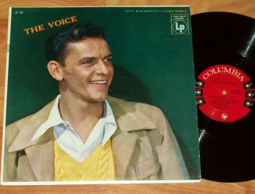 Vista 2 de Frank Sinatra - The Voice - 12" vinyl LP - original 1956 mono dg 6 eye Columbia CL 743