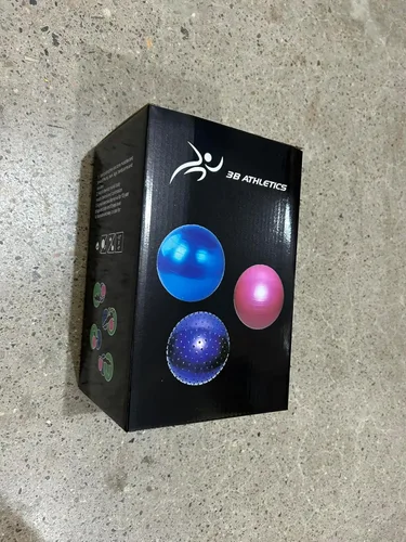 Vista 5 de Pelota de yoga para embarazo y pelota de ejercicios: equipo de fitness para gimnasio en casa, equipo de ejercicio para mujeres, kit de pilates