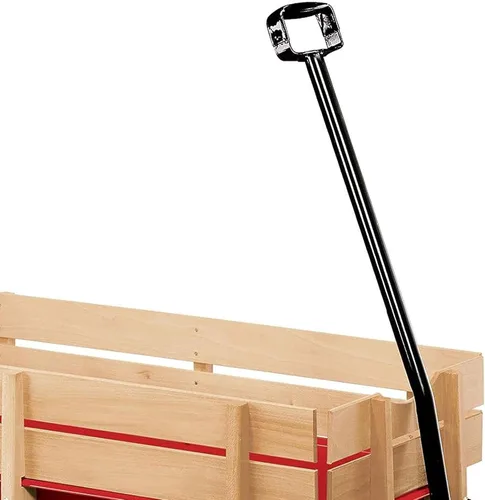 Vista 8 de 32 vagones de acero y madera todo terreno Radio Flyer , Rojo