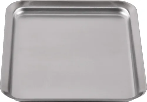 Vista 8 de La Base LB-013 Tsubamesanjo Stainless Steel Square Plate, 8.3 inches (21 cm), Made in Japan