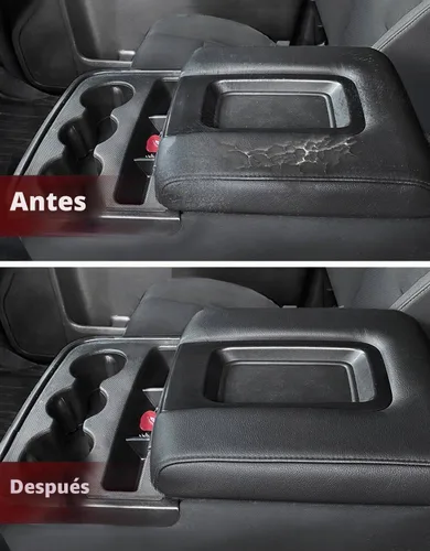 Vista 4 de KBH Funda de reemplazo para consola central de auto para Chevy Chevrolet Silverado y GMC Sierra 1500 2500 3500 2014-2018, funda de reposabrazos