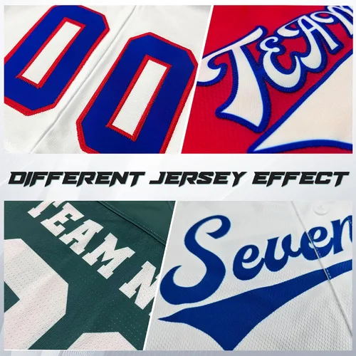 Vista 4 de Camiseta de béisbol personalizada cosida con el nombre del equipo, número de equipo, camisas con logotipo, uniforme deportivo impreso para hombres
