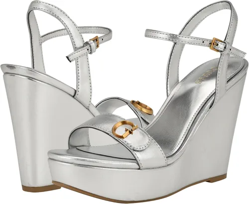 Vista 6 de GUESS Sandalia de cuña Himifia para mujer