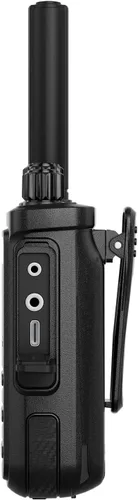 Vista 12 de Retevis MateTalk - Walkie Talkies B4 con micrófono de hombro impermeable, cancelación de ruido de radio de 2 vías, compacto, carga USB-C, radios